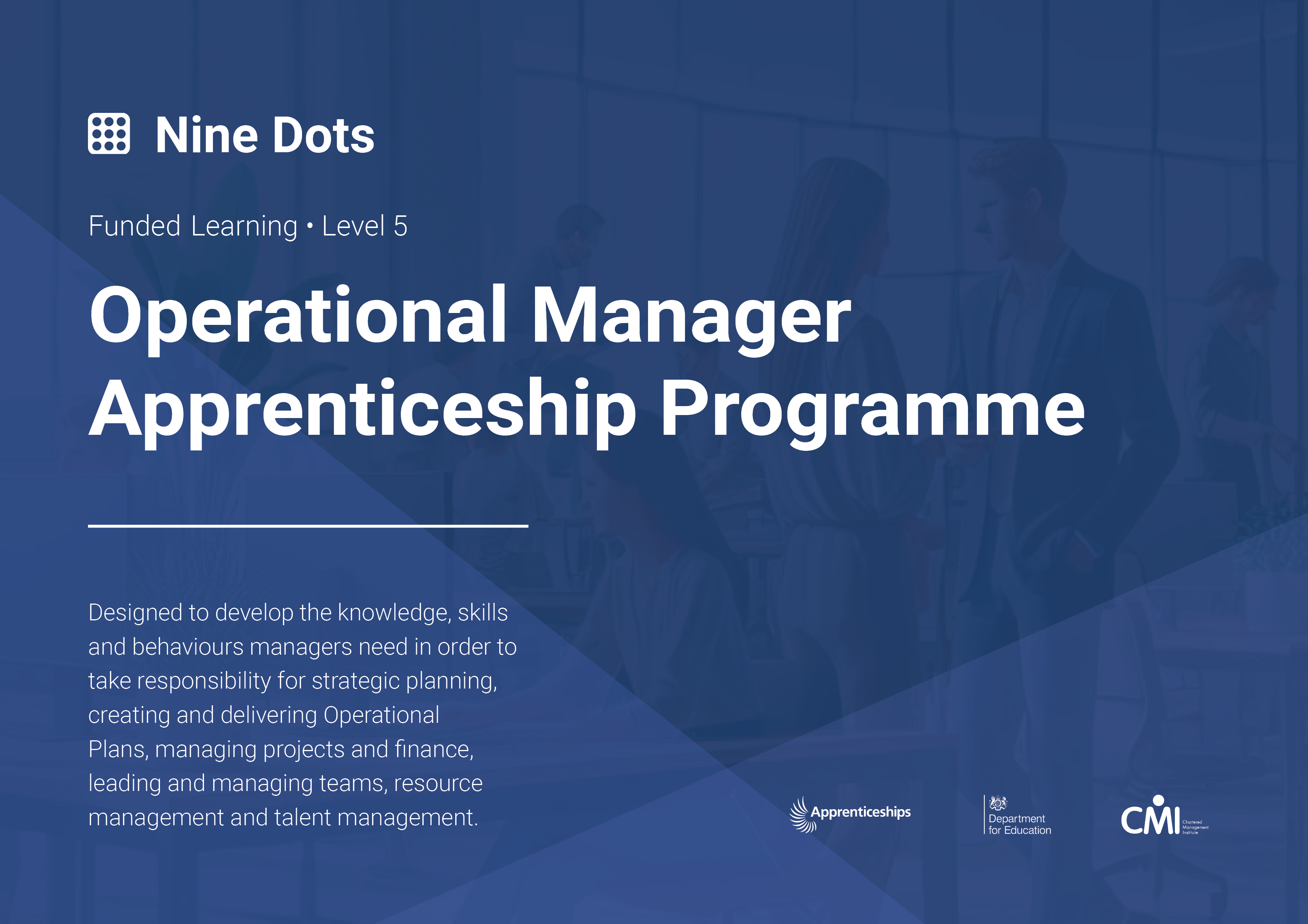 Operational Manager Programme
